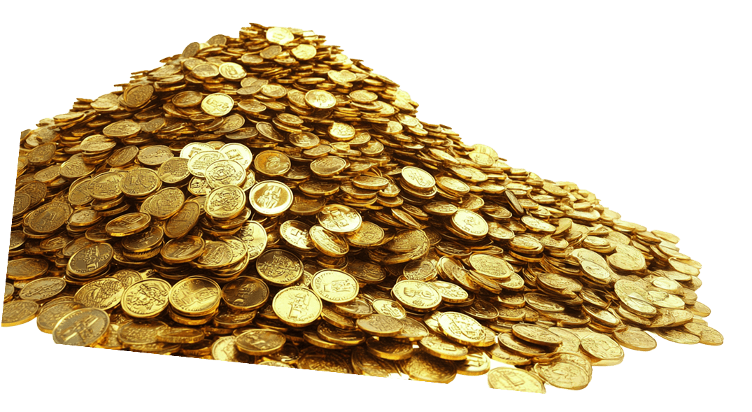 gold coins